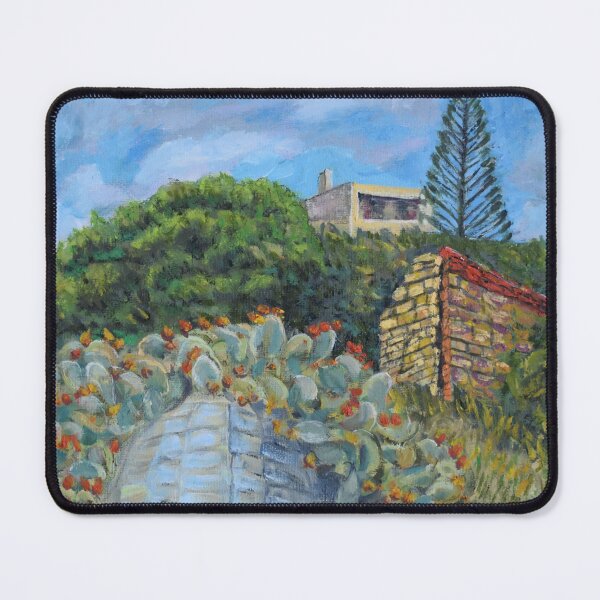 Item preview, Oil Painting - WWII Fort in Southern Sicily 14" x 11" designed and sold by Igor Pozdnyakov.