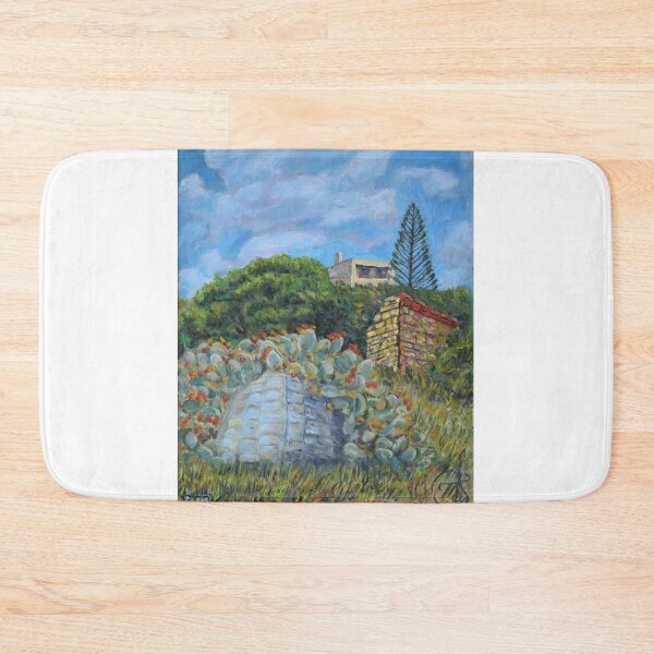 Item preview, Oil Painting - WWII Fort in Southern Sicily 14" x 11" designed and sold by Igor Pozdnyakov.