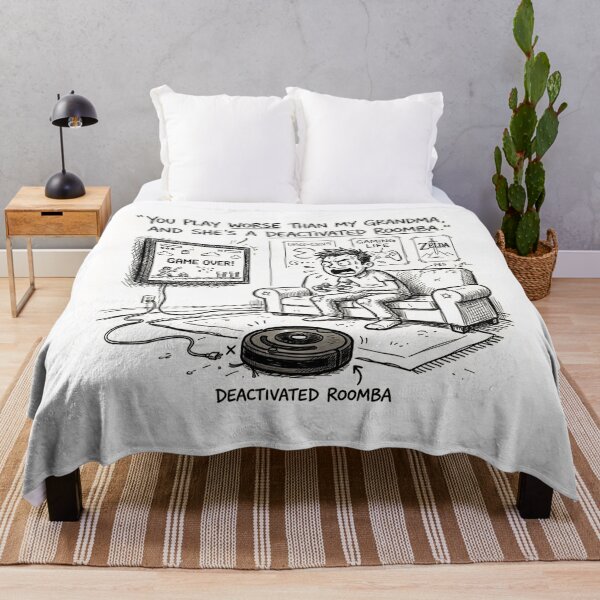 Item preview, You play worse than my grandma, and she’s a deactivated Roomba. designed and sold by jrzvibe.