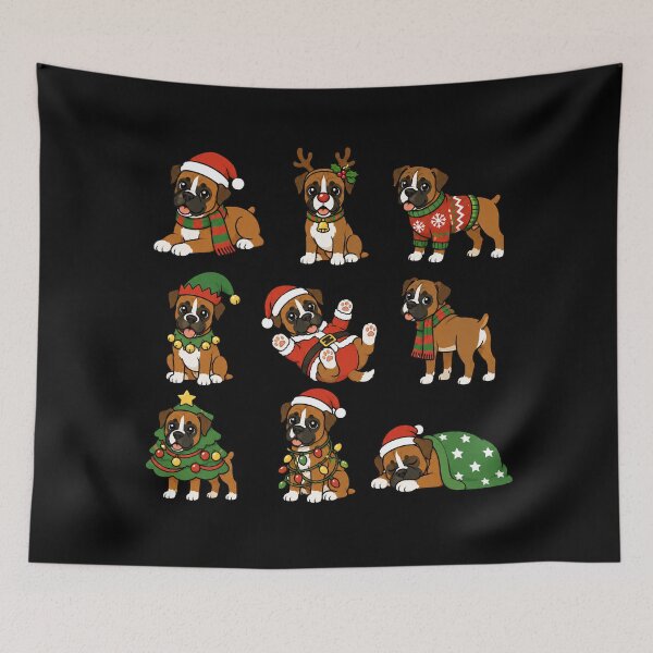 Item preview, Funny Boxer Dog Christmas Holiday Xmas Mom Dad designed and sold by rafaeltto.