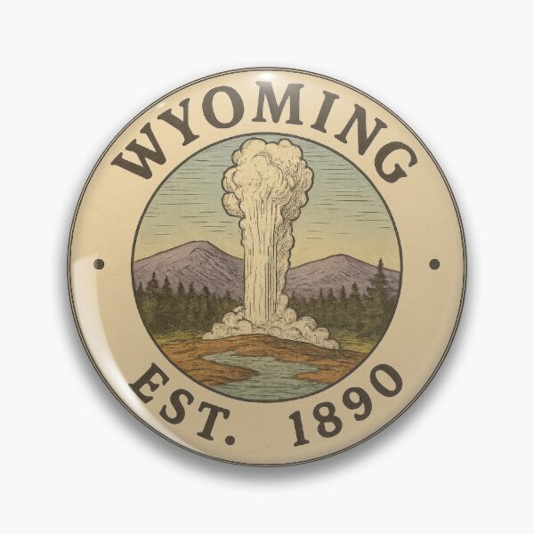 Item preview, WYOMING EST.1890 designed and sold by DavidBriot.