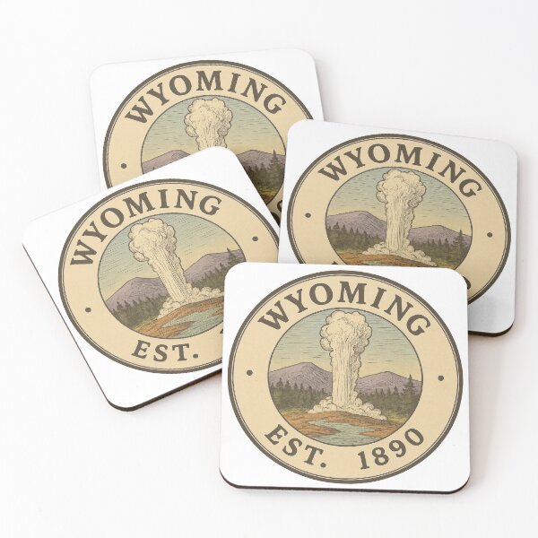 Item preview, WYOMING EST.1890 designed and sold by DavidBriot.
