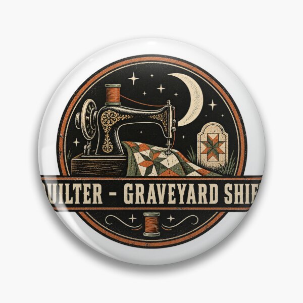 Item preview, Quilter Graveyard Shift designed and sold by AMICO77.
