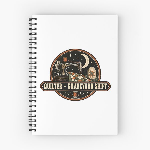 Item preview, Quilter Graveyard Shift designed and sold by AMICO77.