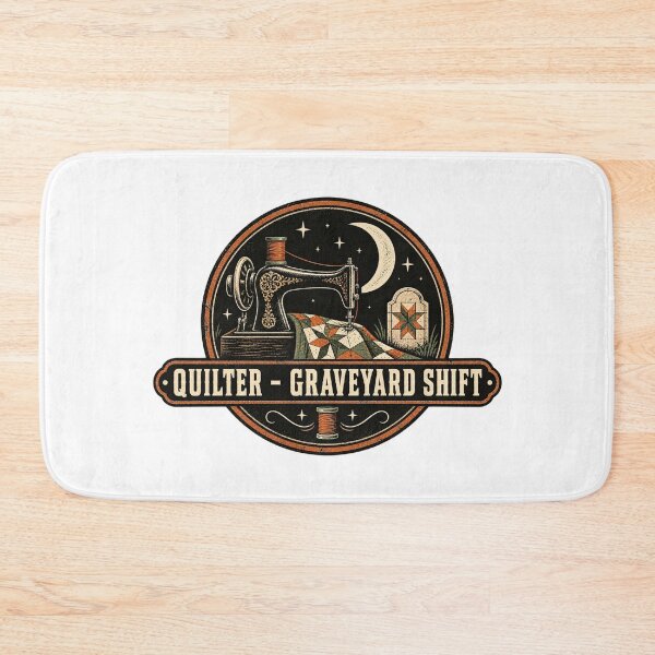 Item preview, Quilter Graveyard Shift designed and sold by AMICO77.
