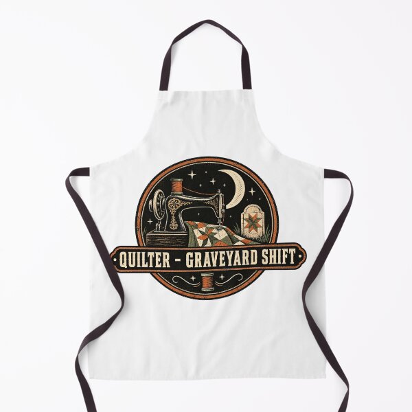Item preview, Quilter Graveyard Shift designed and sold by AMICO77.