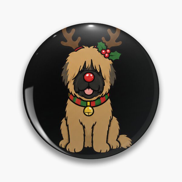 Item preview, Funny Briard Dog Christmas Holiday Xmas Mom Dad designed and sold by rafaeltto.