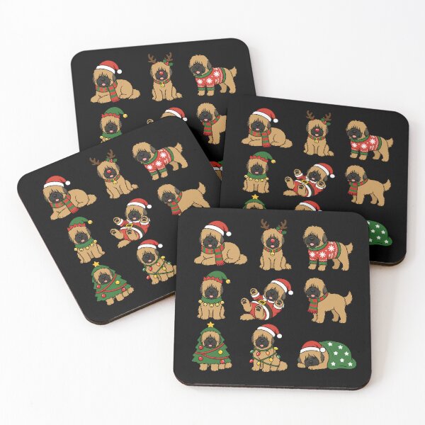Item preview, Funny Briard Dog Christmas Holiday Xmas Mom Dad designed and sold by rafaeltto.
