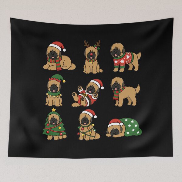 Item preview, Funny Briard Dog Christmas Holiday Xmas Mom Dad designed and sold by rafaeltto.