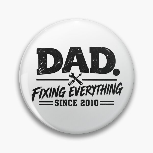 Item preview, Dad Fixing Everything Since 2010 – Funny Dad Handyman Shirt designed and sold by jahiggin.