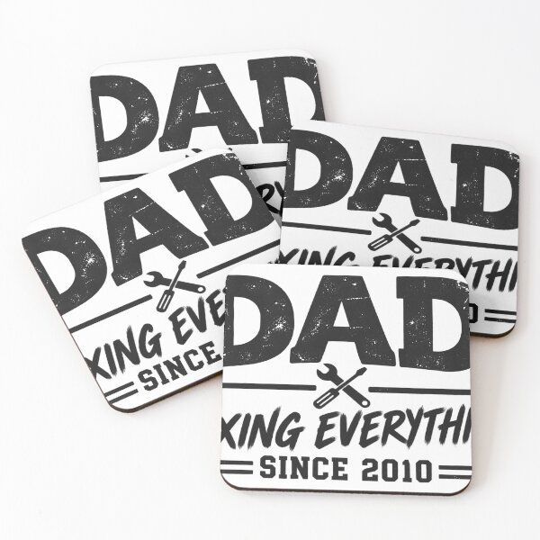 Item preview, Dad Fixing Everything Since 2010 – Funny Dad Handyman Shirt designed and sold by jahiggin.