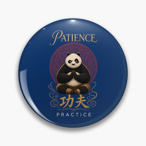 Item preview, Patience Practice Panda designed and sold by bonhwa88.