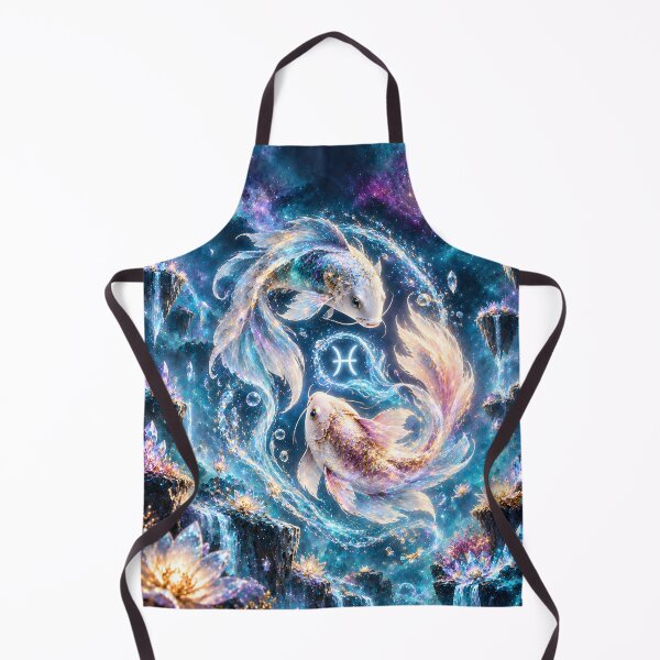 Item preview, Pisces star sign in the galaxy space nebula designed and sold by knuppify.