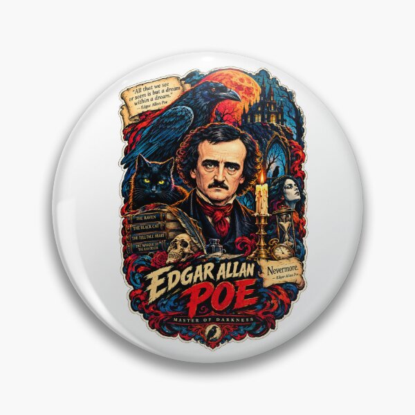 Item preview, Edgar Allan Poe designed and sold by AlfredoBela.