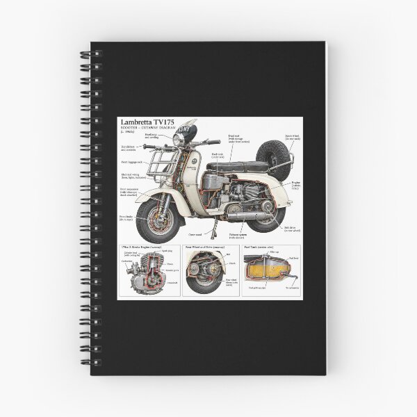 Item preview, 1960s Sixties scooter Mods 2 stroke designed and sold by KALEIDOSCOPE UK.