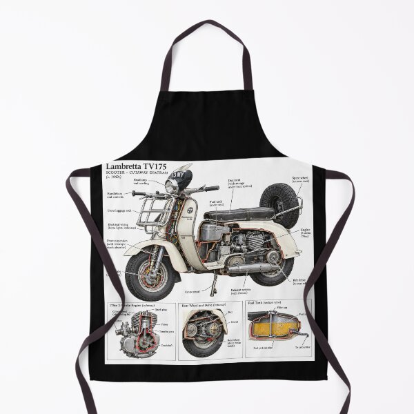 Item preview, 1960s Sixties scooter Mods 2 stroke designed and sold by KALEIDOSCOPE UK.