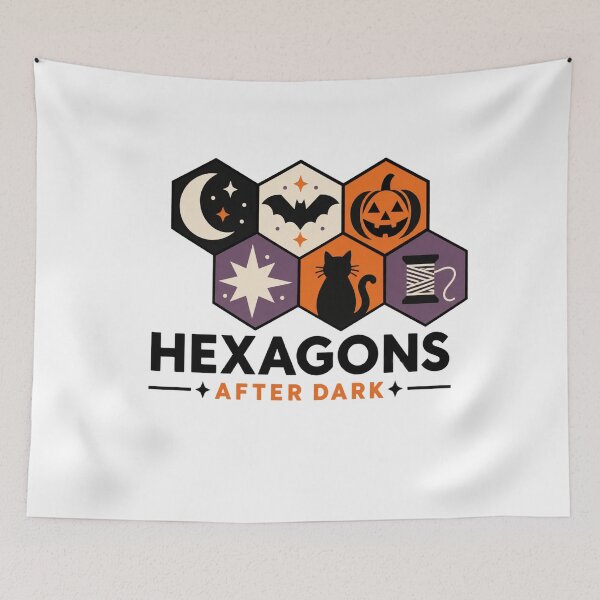 Item preview, Hexagons After Dark designed and sold by AMICO77.