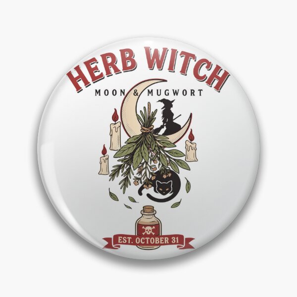 Item preview, Herb Witch Halloween Design Graphic Tee v11 designed and sold by DarylWelsh2024.