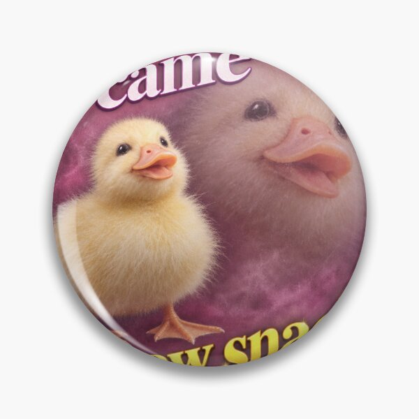 Item preview, I Came I Saw Snacks – Chick Meme designed and sold by LongIslandDesgn.
