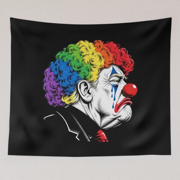 Item preview, No Kings American Flag Middle Finger Protest designed and sold by TEEJAMBOREE.