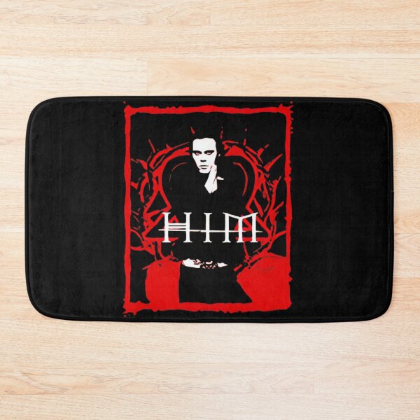 Item preview, HIM Band Gothic Rose Pentagram designed and sold by Achraf-Termane.