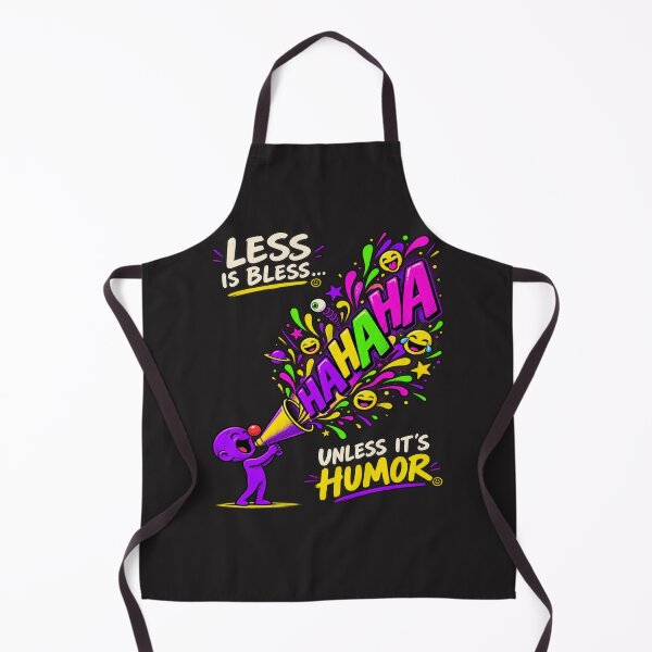 Item preview, Less Is Bless Unless Its Humor Funny Megaphone designed and sold by Odd Alien Lab.