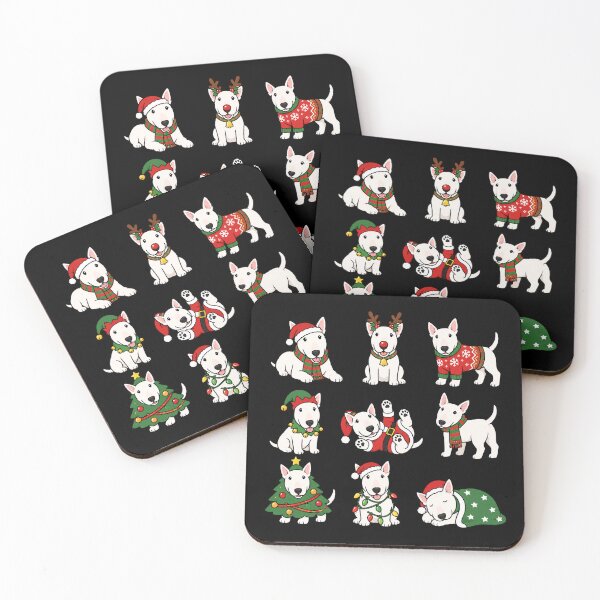 Item preview, Funny Bull Terrier Dog Christmas Holiday Xmas Mom Dad designed and sold by rafaeltto.