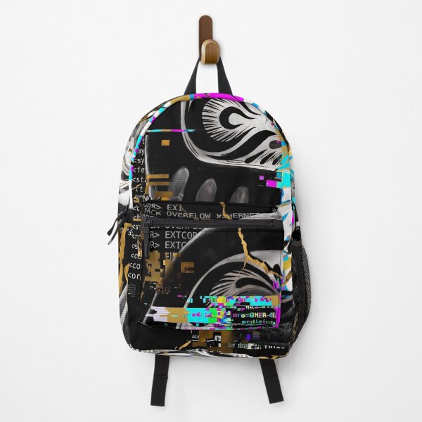 Item preview, Corrupted Kintsugi Daruma Cyberpunk Art designed and sold by kyotoglitch.