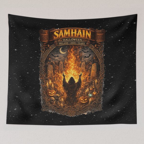 Item preview, Samhain — Orígenes del fuego de las brujas designed and sold by MysticOzzy.