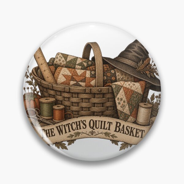 Item preview, The Witch's Quilt Basket designed and sold by AMICO77.