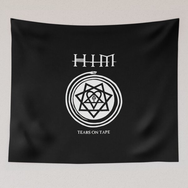 Item preview, HIM Band Gothic Rose Pentagram designed and sold by Achraf-Termane.