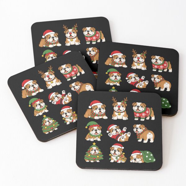 Item preview, Funny Bulldog Christmas Holiday Xmas Mom Dad designed and sold by rafaeltto.