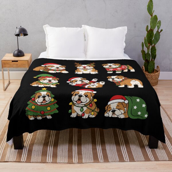 Item preview, Funny Bulldog Christmas Holiday Xmas Mom Dad designed and sold by rafaeltto.