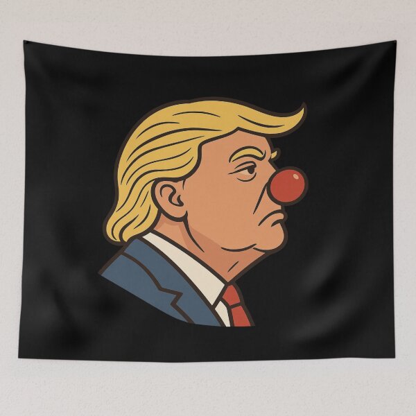 Item preview, No Kings American Flag Middle Finger Protest designed and sold by TEEJAMBOREE.