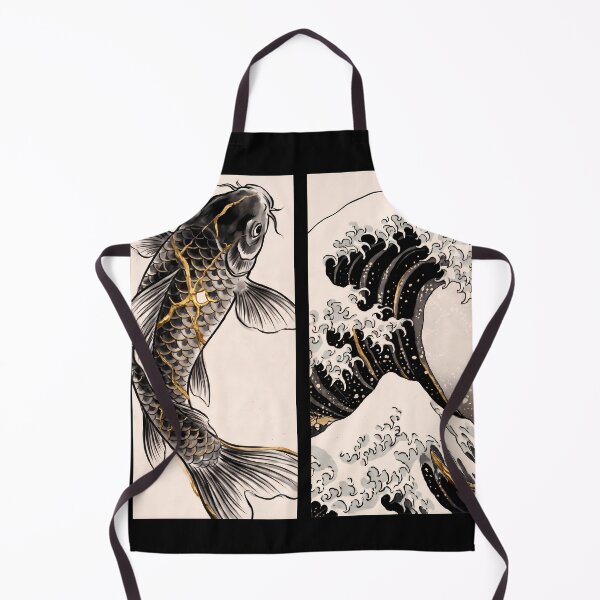 Item preview, Kintsugi Koi and Wave Diptych designed and sold by kyotoglitch.