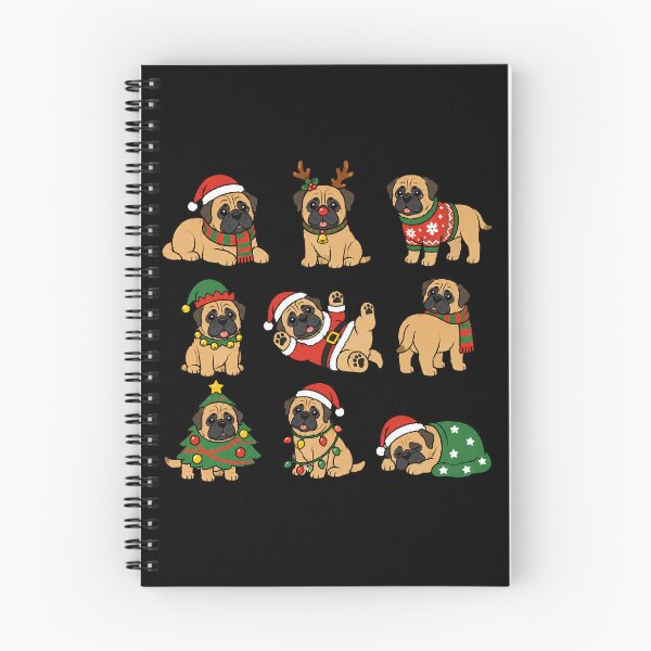 Item preview, Funny Bullmastiff Dog Christmas Holiday Xmas Mom Dad designed and sold by rafaeltto.