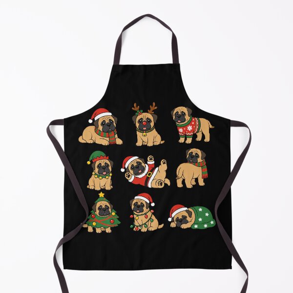 Item preview, Funny Bullmastiff Dog Christmas Holiday Xmas Mom Dad designed and sold by rafaeltto.