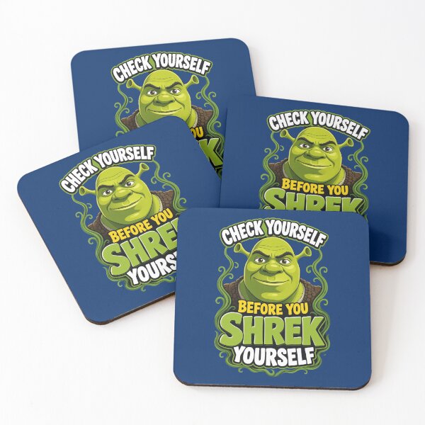 Item preview,  Check Yourself Green Ogre Humor designed and sold by bonhwa88.