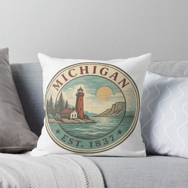 Item preview, MICHIGAN EST 1837 designed and sold by DavidBriot.