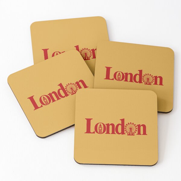 Item preview, London Typography with Big Ben and London Eye Integrated Lettering designed and sold by MetaModel Editions.
