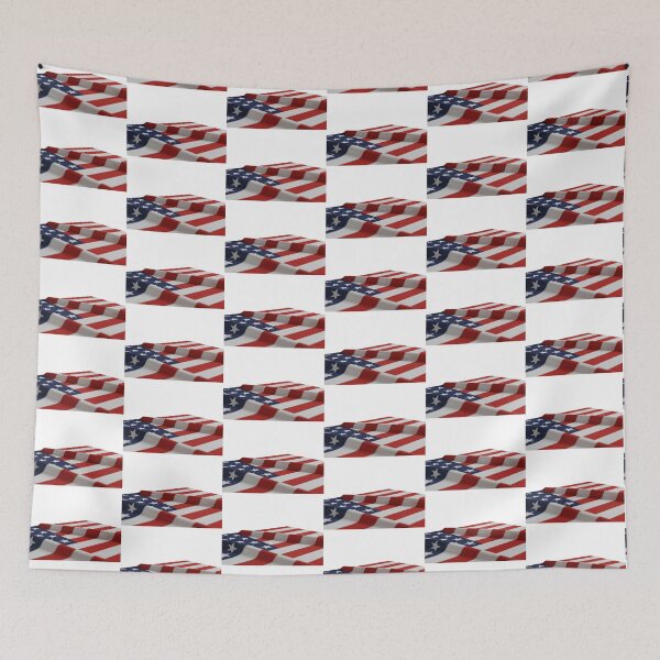 Item preview, American flag designed and sold by MiraCleAI.