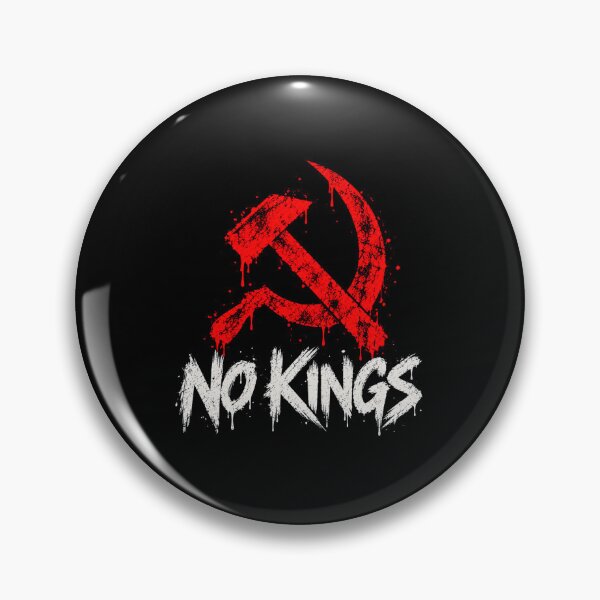 Item preview, No Kings American Flag Middle Finger Protest designed and sold by TEEJAMBOREE.