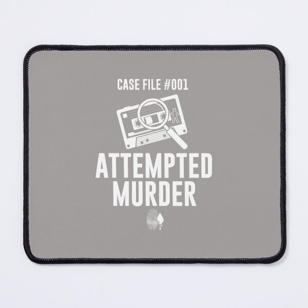 Item preview, Attempted Murder Raven Crow Bird Pun T-Shirt-32 designed and sold by DarrylIsaacs.