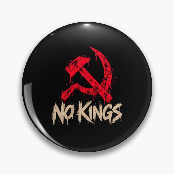 Item preview, No Kings American Flag Middle Finger Protest designed and sold by TEEJAMBOREE.