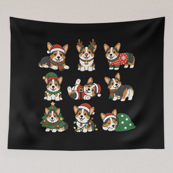 Item preview, Funny Cardigan Welsh Corgi Dog Christmas Holiday Xmas Mom Dad designed and sold by rafaeltto.