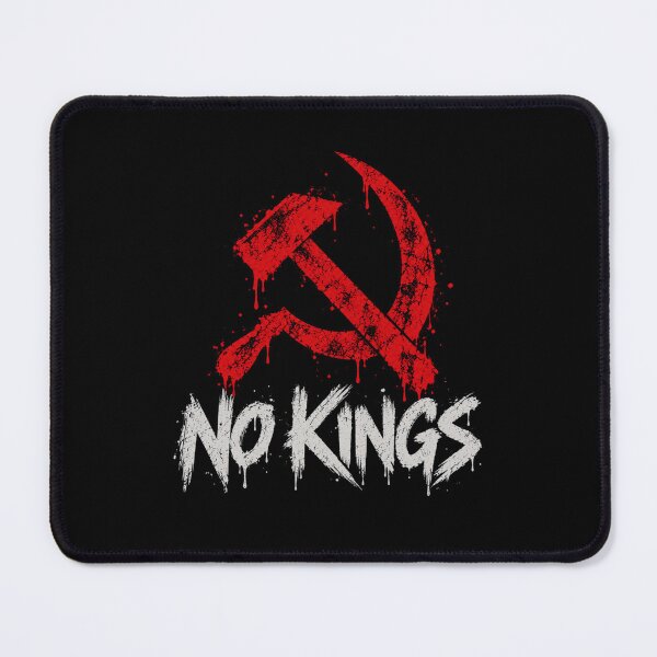 Item preview, No Kings American Flag Middle Finger Protest designed and sold by TEEJAMBOREE.