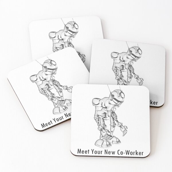 Item preview, Peter Robot-Meet Your New Co-Worker! designed and sold by Uncommontom.