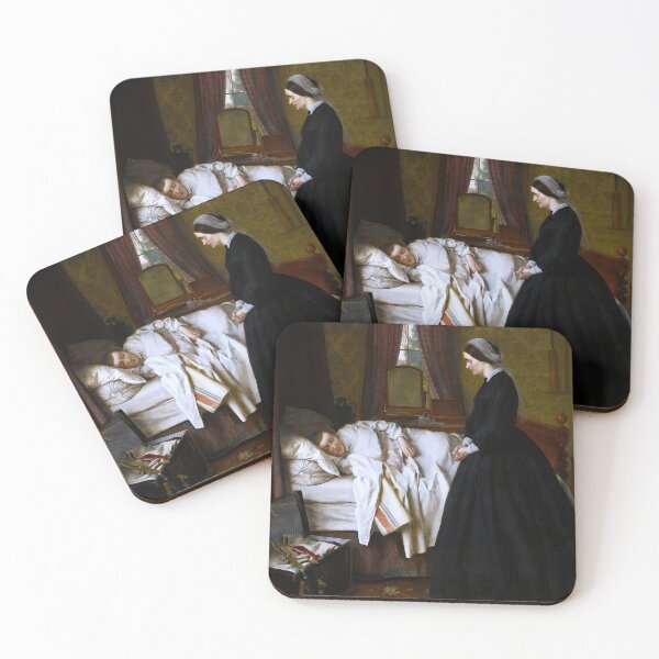 Item preview, The Sleeping Soldier by Henry Nelson O'Neil designed and sold by The Breathing Paint.