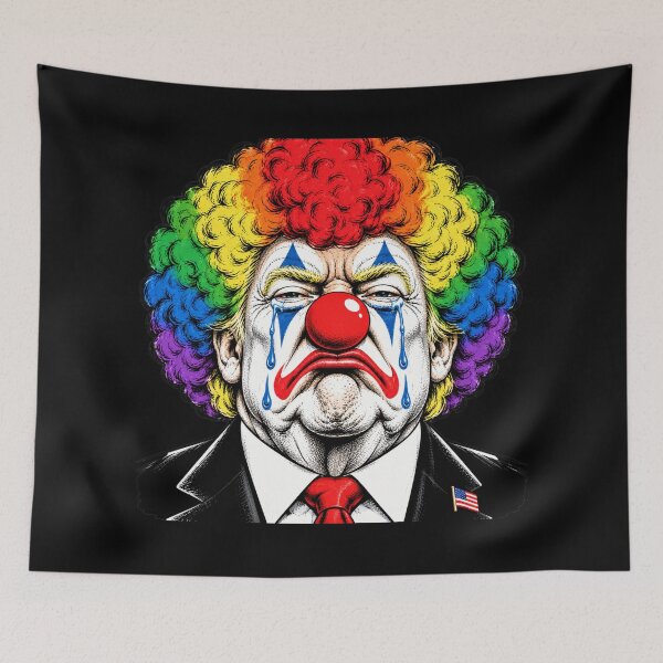 Item preview, No Kings American Flag Middle Finger Protest designed and sold by TEEJAMBOREE.