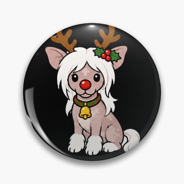 Item preview, Funny Chinese Crested Dog Christmas Holiday Xmas Mom Dad designed and sold by rafaeltto.
